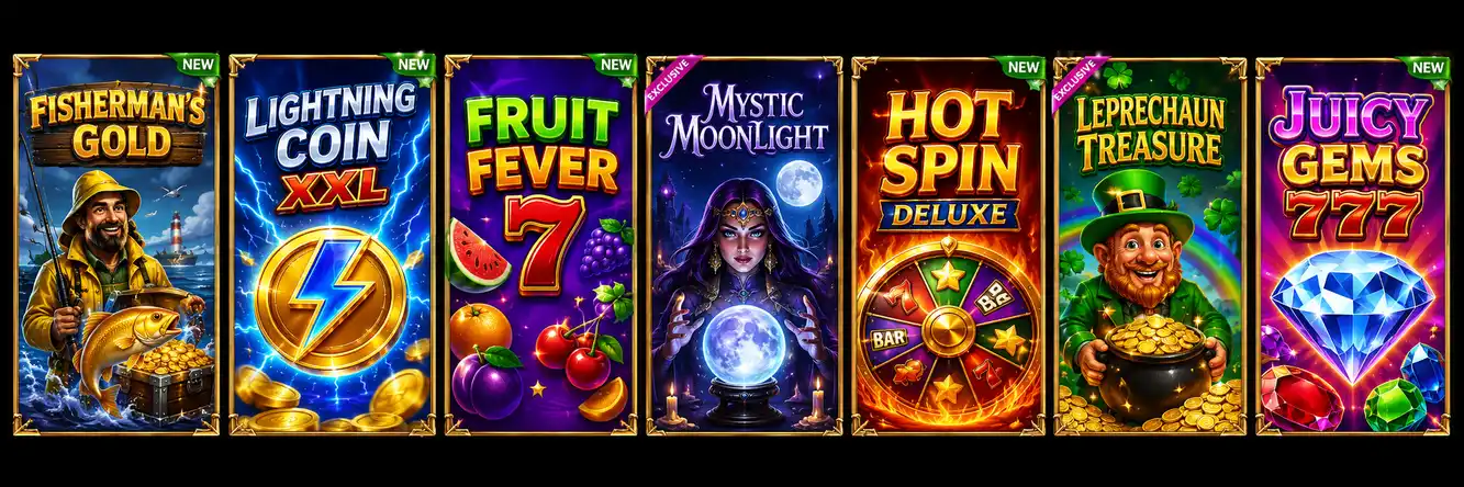 Lanista Casino Spielautomaten — Kategorien und Filter in der Spielhalle mit 11.000+ Slots